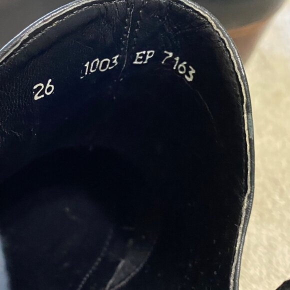 Vialibera Womens Leather Booties Size 8 Dark Academia Western Boho Hipster - Picture 6 of 8